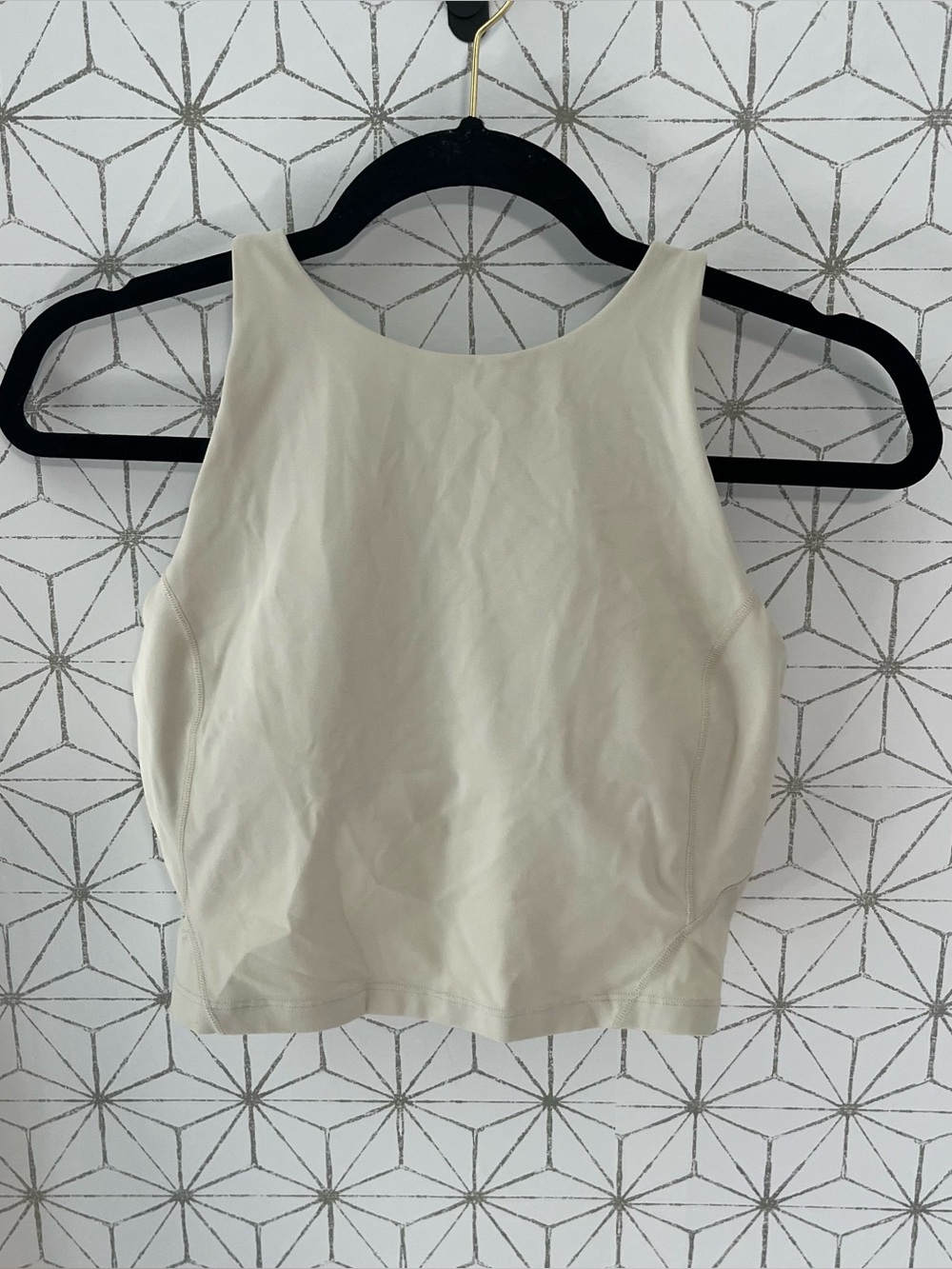 Lululemon Align High Neck Tank Cream